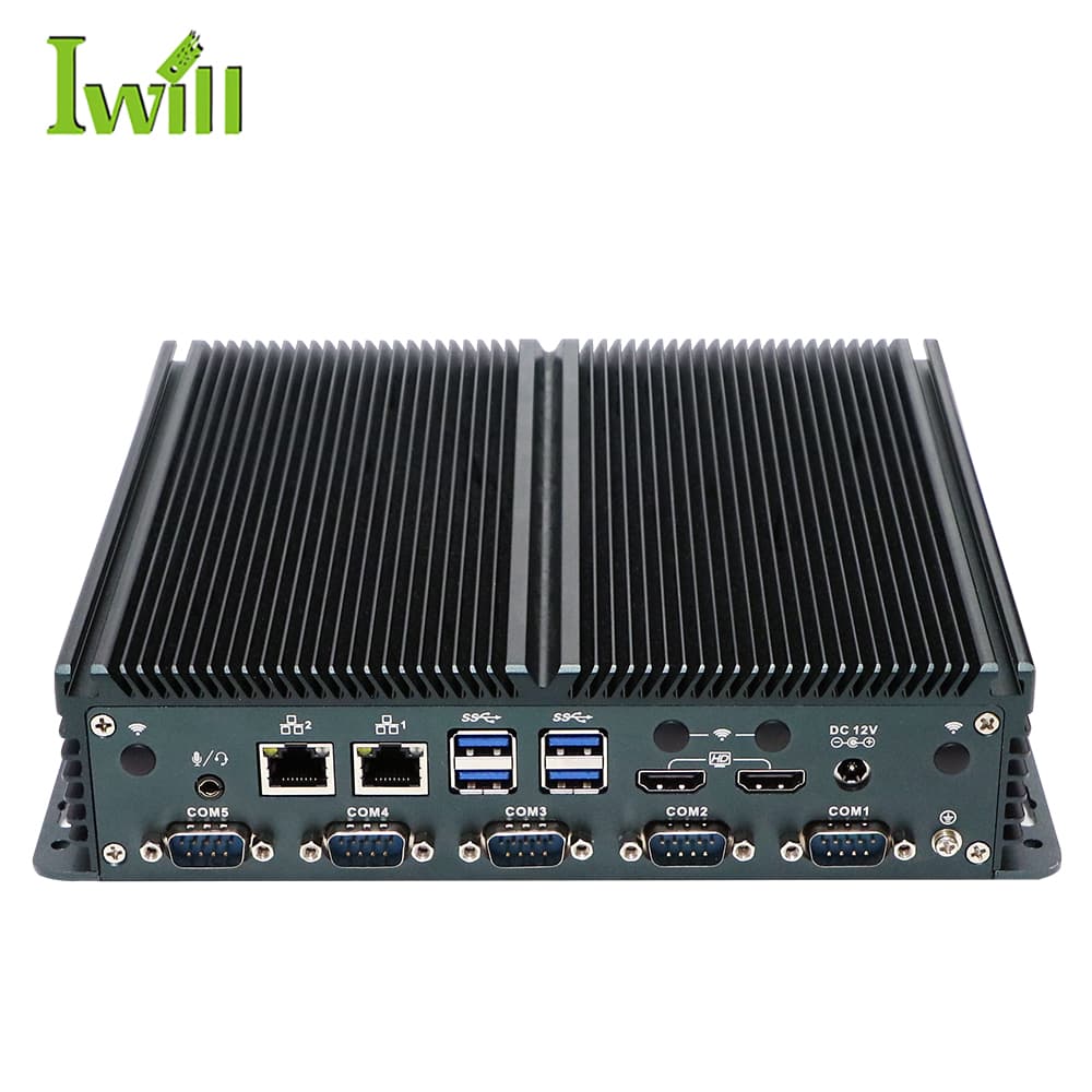 IBOX-1326 - Industrial PC with Intel Alder Lake N100, 2x HDMI, 5x COM | IWILL UK