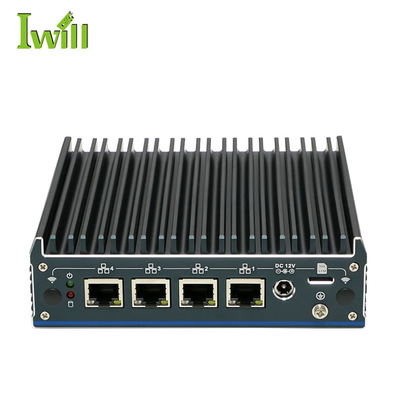 Nano-N1141 - Mini router with Intel Celeron J6412 and 4x 2.5G LAN, TPM 2.0 | IWILL UK