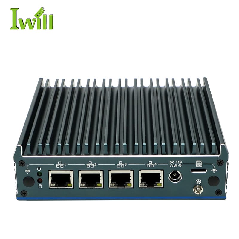 IWILL N1241 ClawFirewall AI firewall appliance with 4x 2.5G Intel LAN