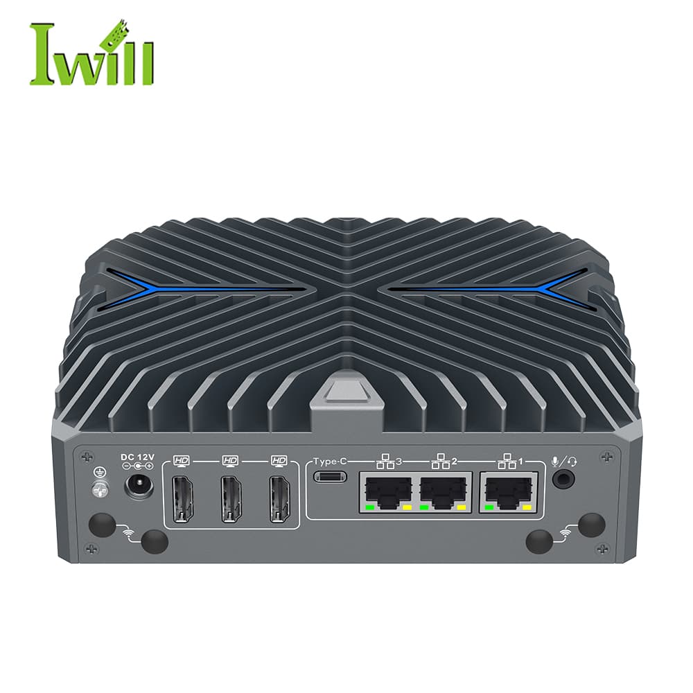 Nano-N3422 - Powerful mini PC with Intel Core Ultra 5/7 and 3x 2.5G LAN, DDR5 | IWILL UK