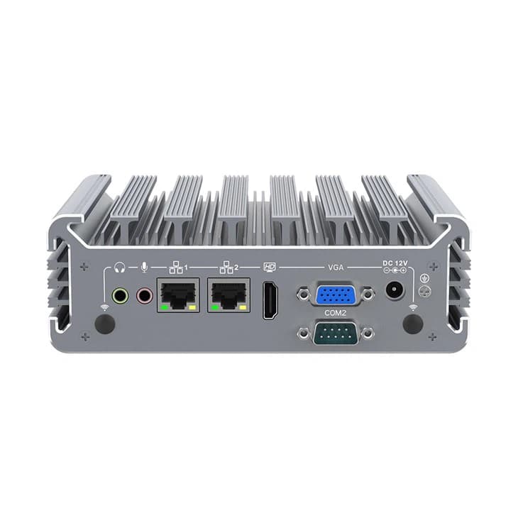 Nano-N342F - Fanless mini PC with Intel 7/8/10th generation, VGA+HDMI, 2x LAN, 8x USB | IWILL UK